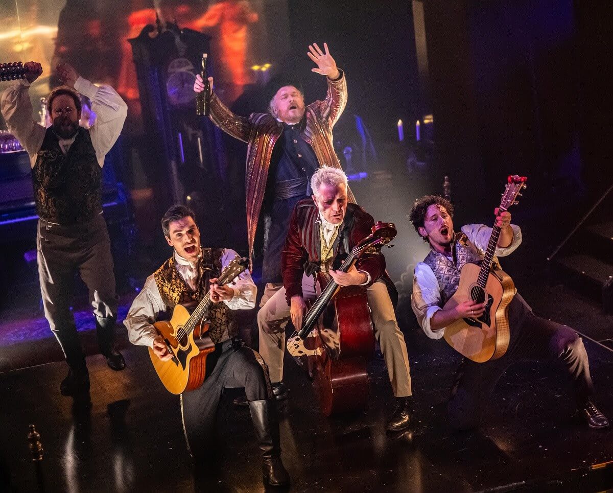 (L-R back) Evan Buliung, Andrew Penner (L-R front) George Krissa, Brendan Wall, Lawrence Libor (Photo: Dahlia Katz)