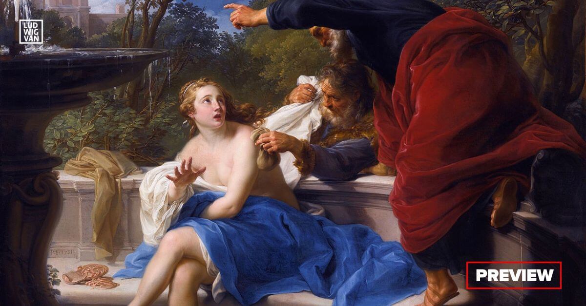 Susanna and the Elders, painting by Pompeo Batoni (1708-1787/Public domain)