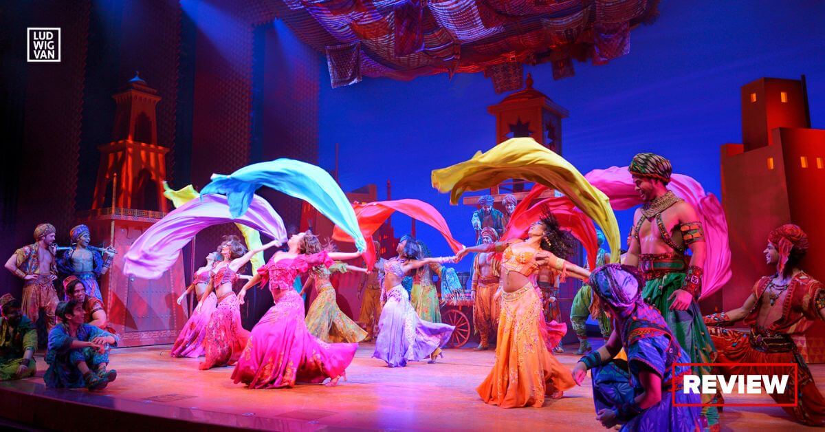 Arabian Nights Women in Aladdin on Broadway. (Photo: Deen van Meer)