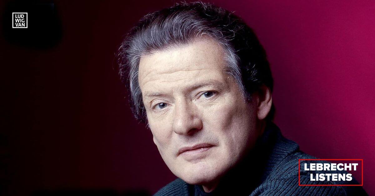 Sir Neville Marriner (Photo from the album cover/courtesy of Decca Classics)