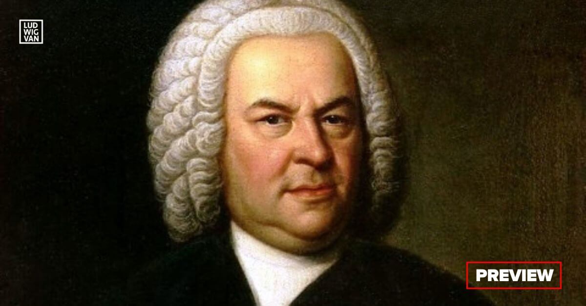 Johann Sebastian Bach (Public domain image)