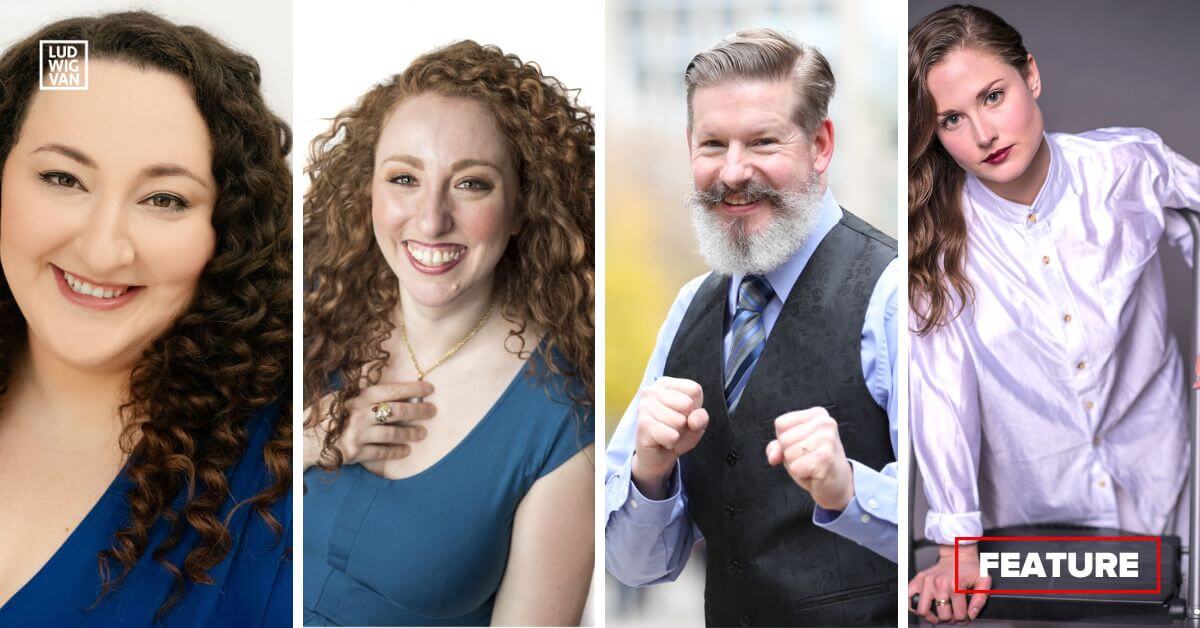 R-L: Jaclyn Grossman, Intern Program Co-ordinator at Opera 5; Rachel Krehm, General Director of Opera 5 and soprano; Patrick Hansen, Director of Opera McGill;Amanda Smith, Director for The Turn of the Screw (Photos courtesy of the artists)