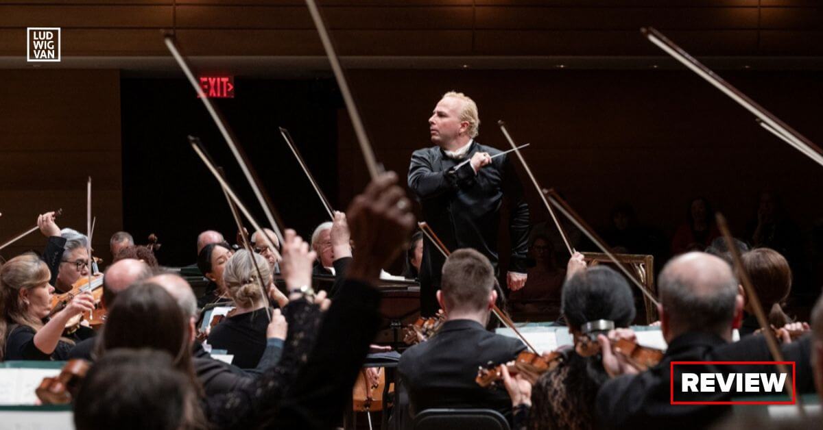 Yannick Nézet-Séguin conducts the Philadelphia Orchestra at Koerner Hall, Toronto (Photo: Lisa Sakulensky)
