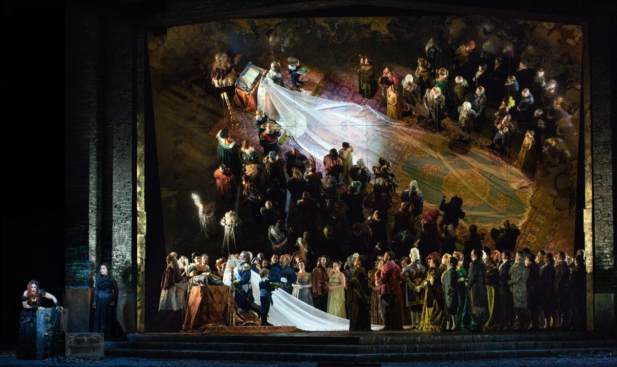 Medea at The Metropolitan Opera, 2022 (Photo: Marty Sohl)