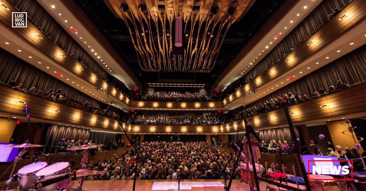 The Royal Conservatory of Music’s Koerner Hall, as seen from the stage (Photo: Lisa Sakulensky)