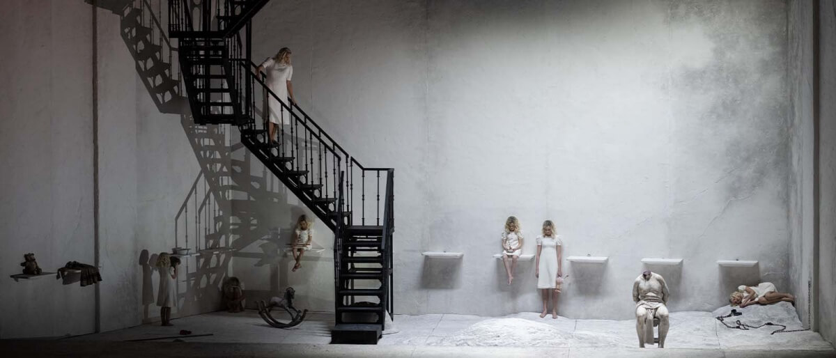 Scene from Strauss’ tragedy Salome (Photo courtesy of Met Opera)