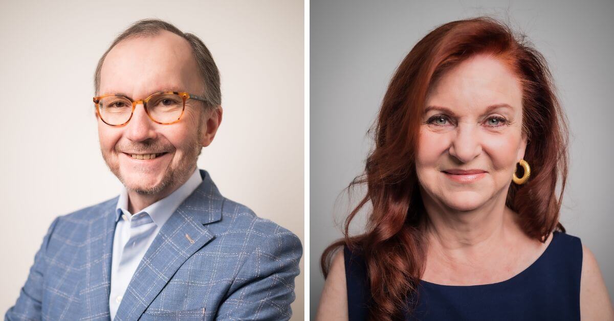 L-R: Tom Spence (Photo: Allan Cabral, courtesy of the TSO); Colleen Sexsmith (Photo: Allan Cabral, courtesy of the TSO)