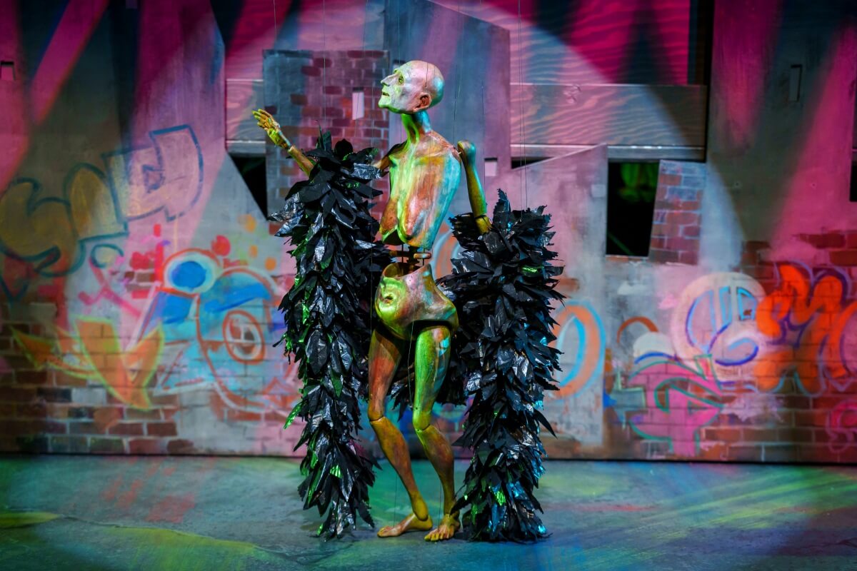 Mother Nature in Ronnie Burkett’s Wonderful Joe (Photo: Ian Jackson)