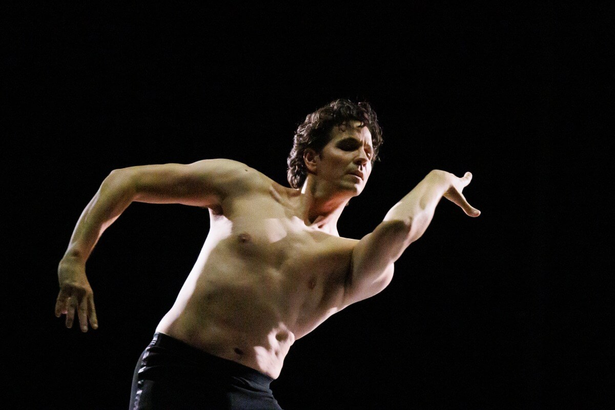 Guillaume Côté in the National Ballet of Canada’s Body of Work (Photo: Bruce Zinger)