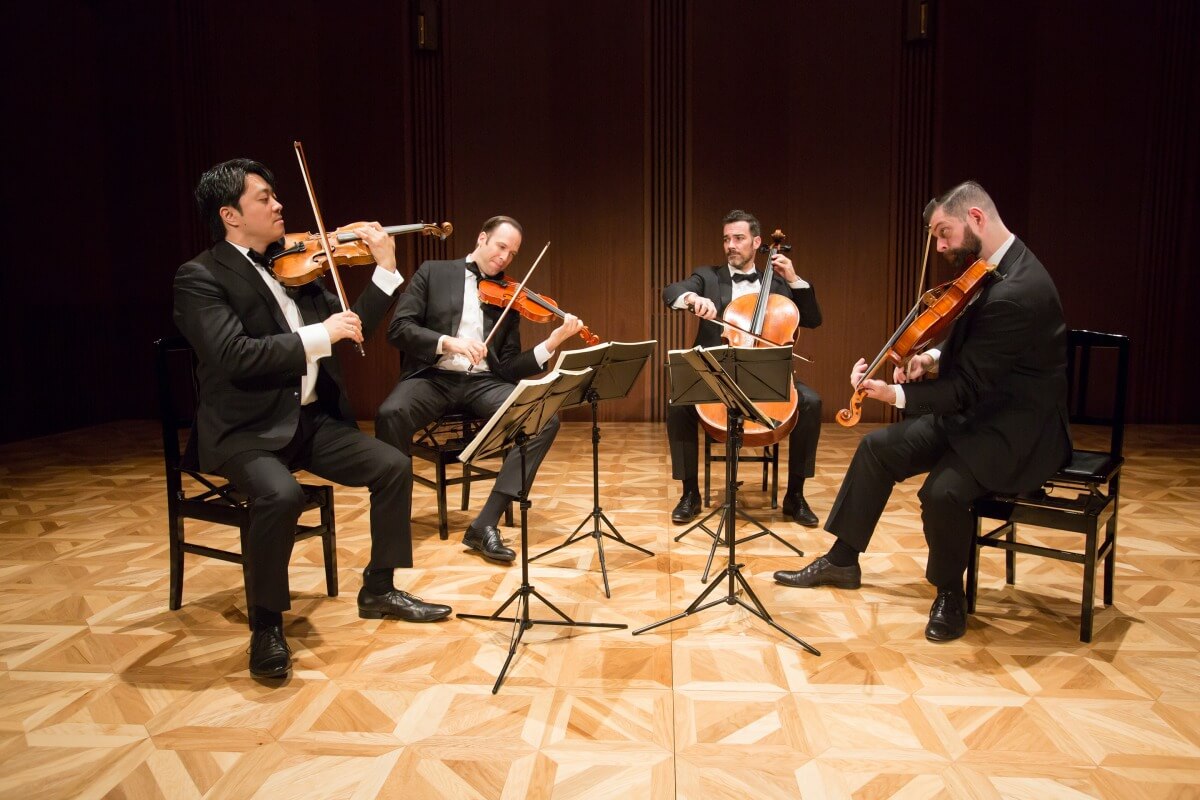 Miró Quartet (Photo: Suntory Hall) - classical string quartet