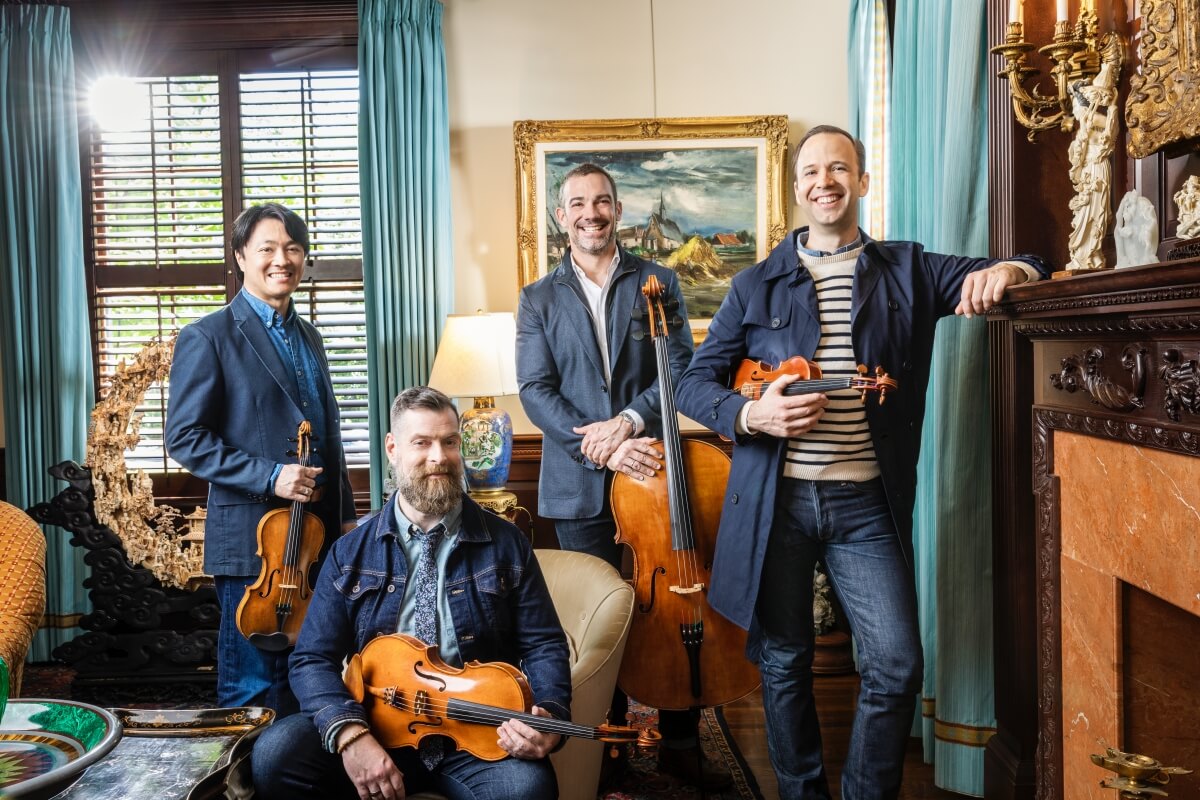 Miró Quartet (Photo: Jeff Wilson) classical string quartet