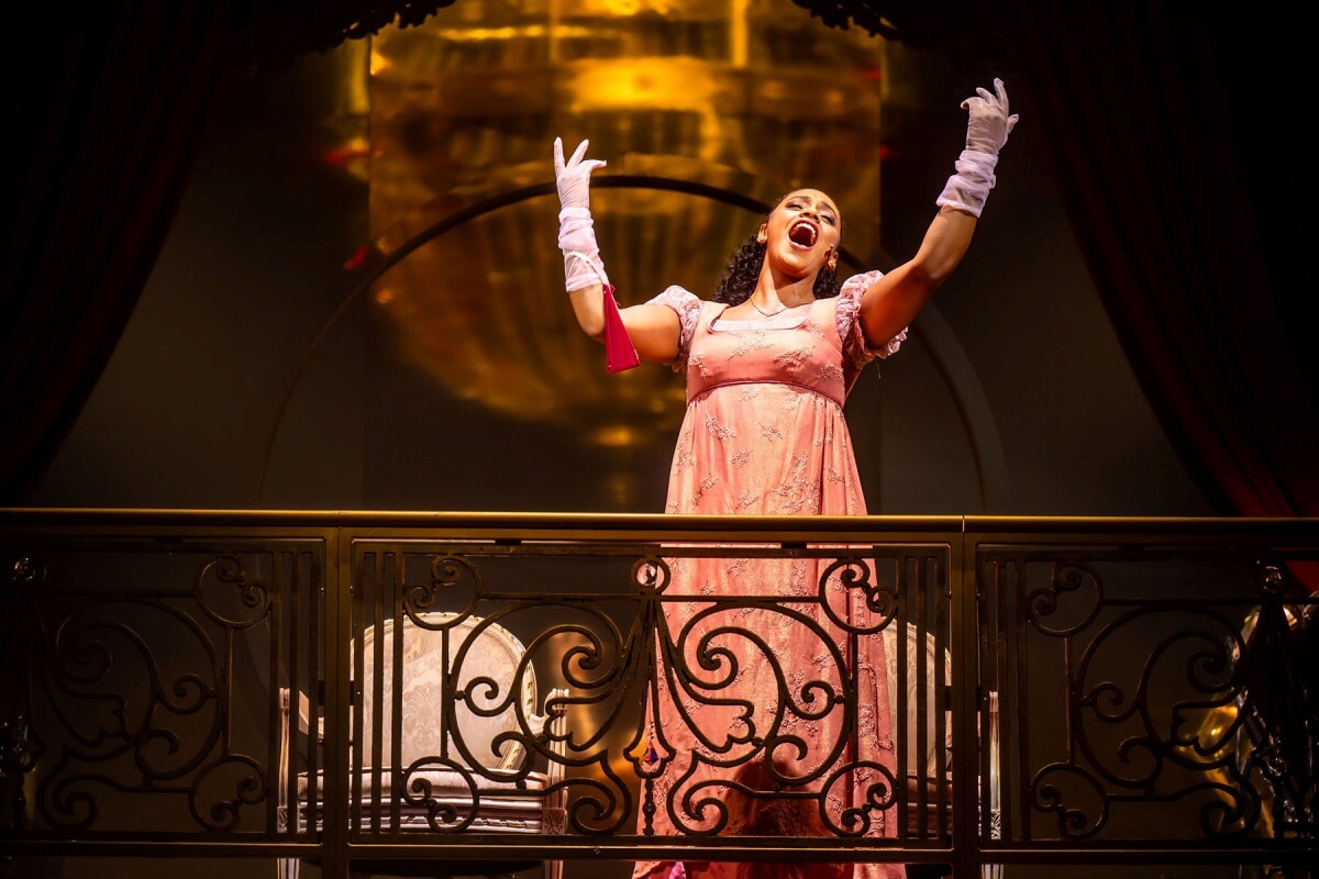 Actress and singer Vanessa Sears in Natasha, Pierre & the Great Comet of 1812 (Photo: Dahlia Katz)