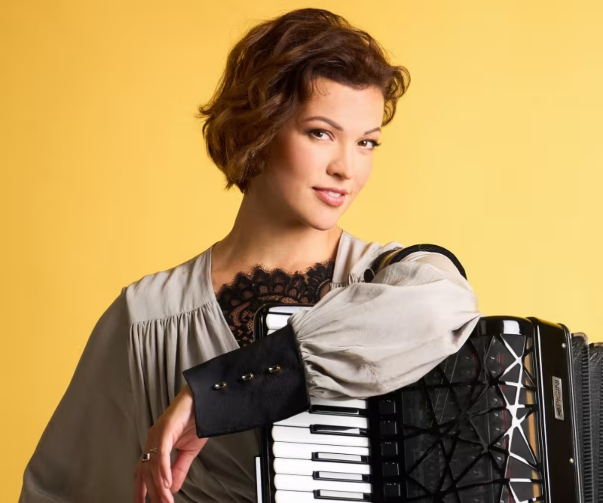 Accordionist Ksenija Sidorova