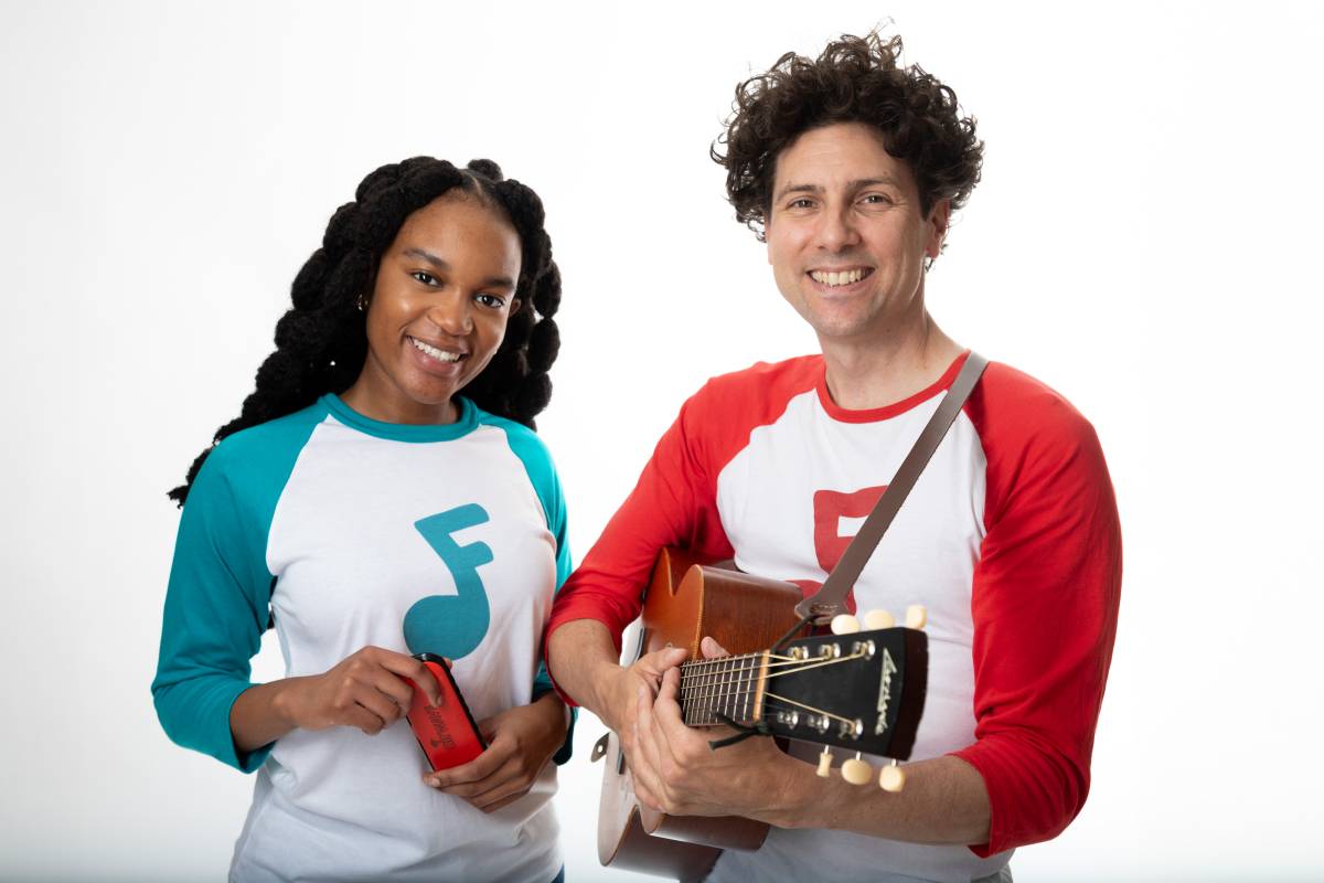 Performers Aiza Ntibarikure and Jeremy Fisher aka Jeremy and Jazzy (Photo courtesy of the artists)