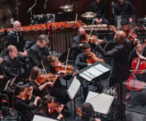 Conductor and Co-Host Daniel Bartholomew-Poyser with the Toronto SYmphony Orchestra