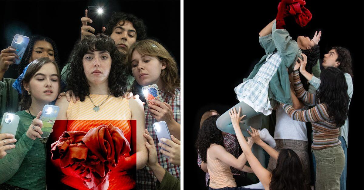 The cast of Jordan Tannahill's Concord Floral, presented by Pucker's Theatre (Photo courtesy of Pucker's)