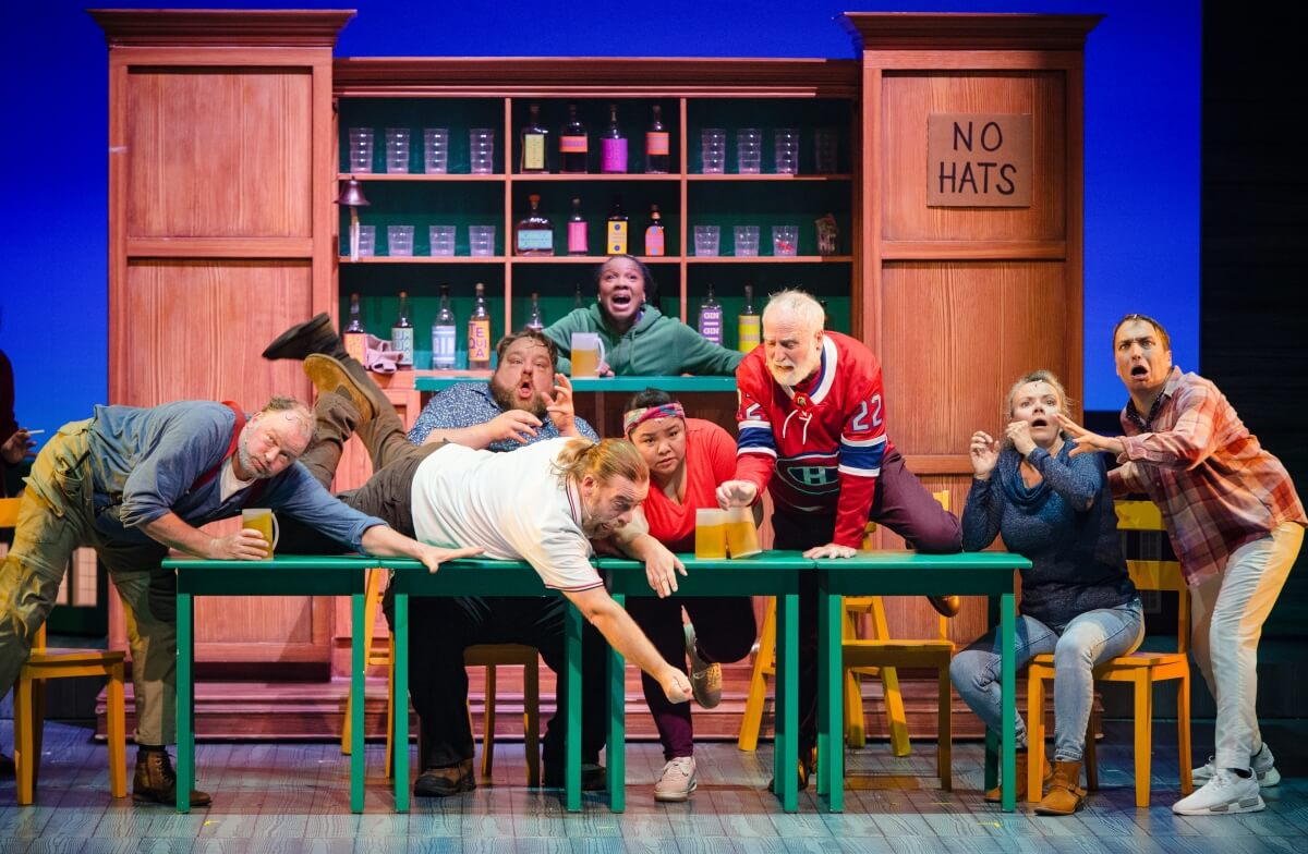 The Cast of the musical theatre production Tell Tale Harbour (Photo: @Wade Muir 2025)