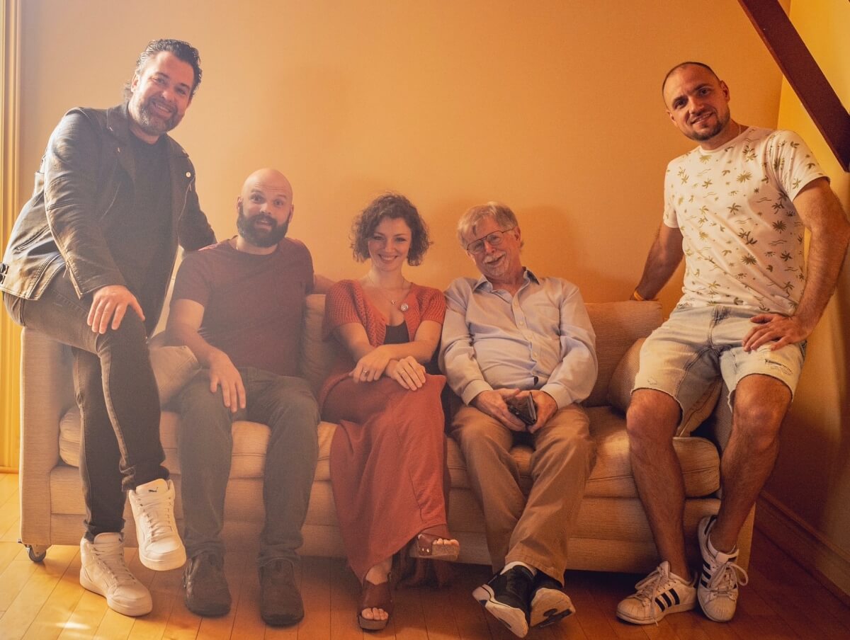 The cast of Rachmaninoff’s opera Francesca da Rimini in rehearsal at Windrush Estates Winery (Photo courtesy of Windrush Winery)