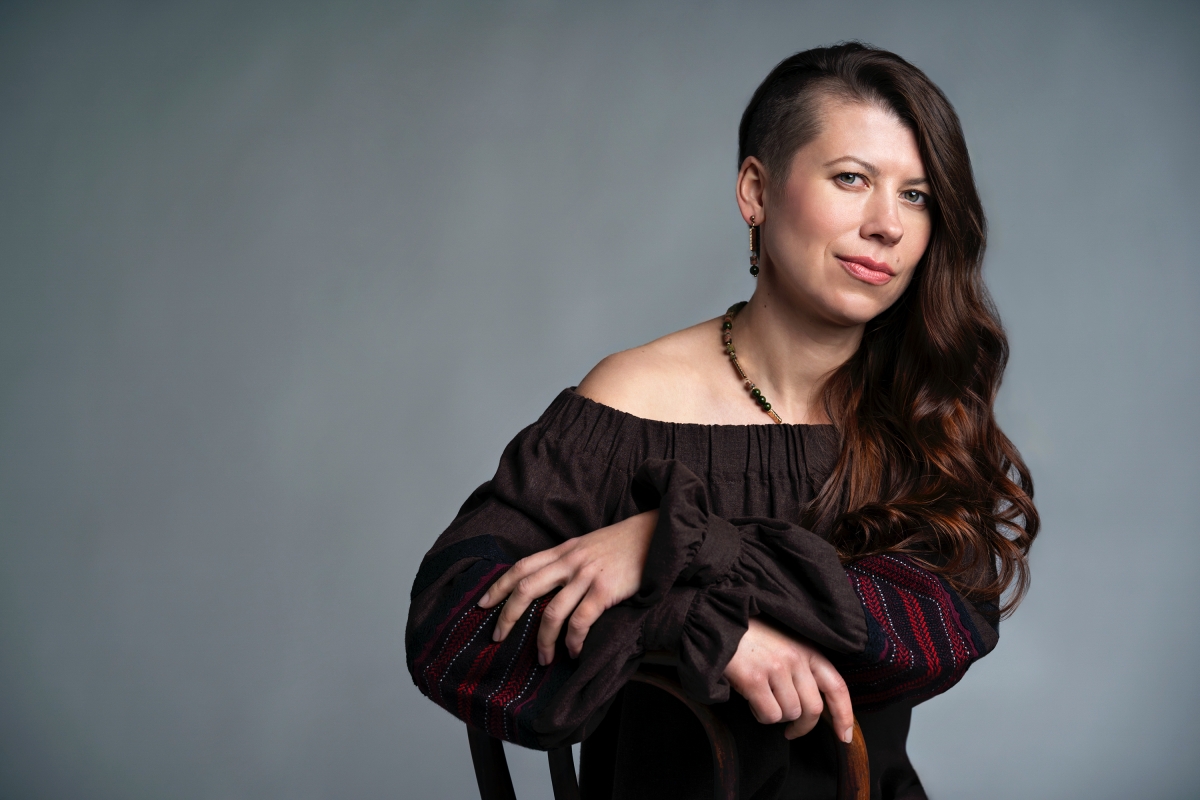 Composer and vocalist Anna Pidgorna (Photo: Anya Chibis)