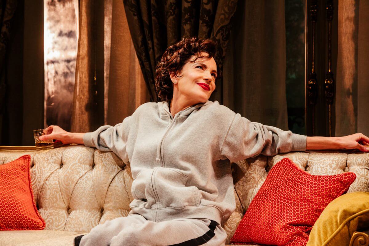 Elizabeth McGovern in Ava: The Secret Conversations (Photo: Jeff Lorch)
