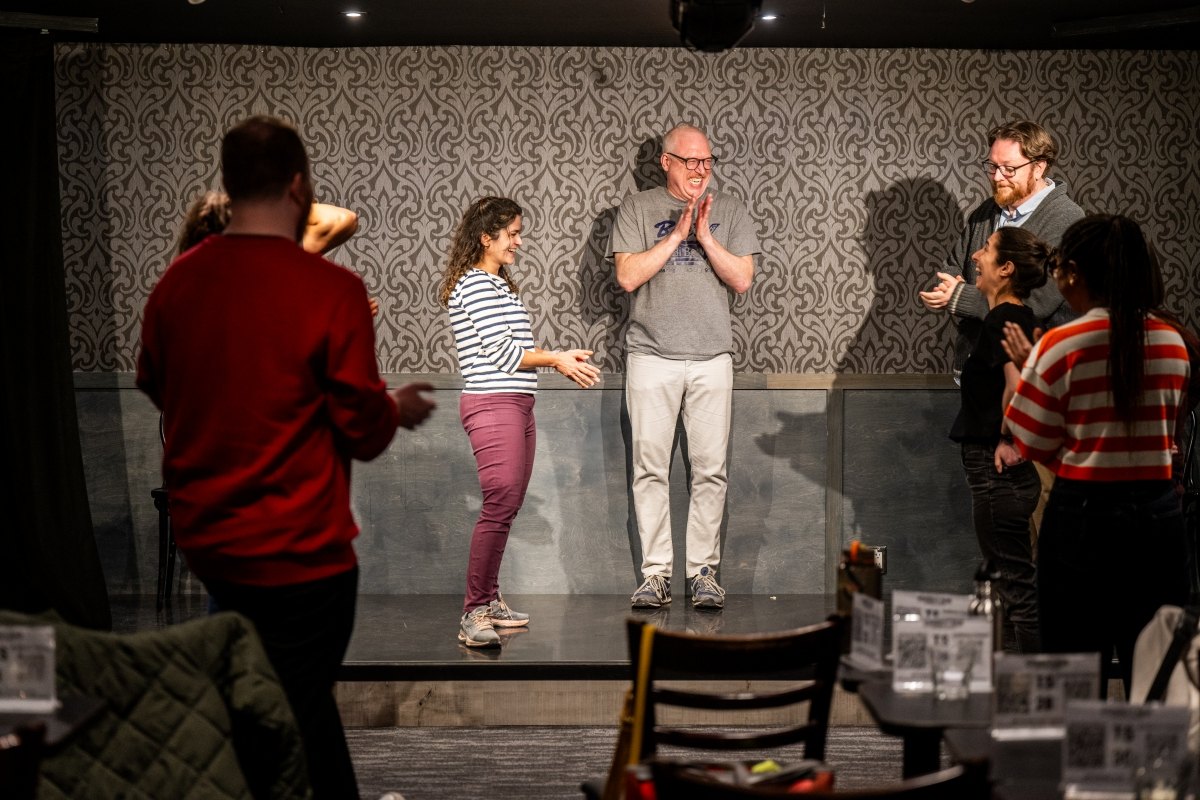 Comedy Bar Musical Improv classmates (Photo: Dahlia Katz)