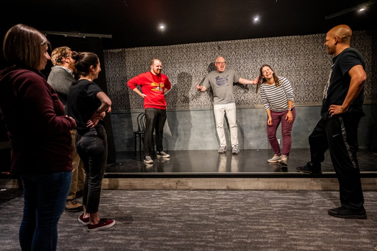 Comedy Bar Musical Improv classmates (Photo: Dahlia Katz)