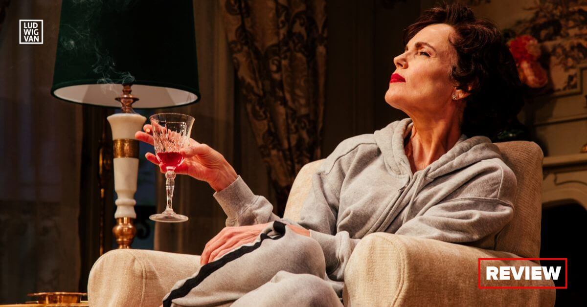 Actress Elizabeth McGovern in The Mirvish production of Ava: The Secret Conversations (Photo: Jeff Lorch)