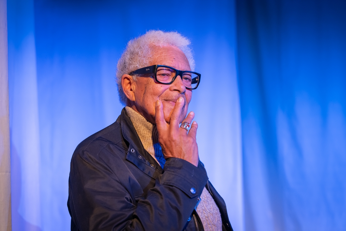 Walter Borden in Dandelion Theatre’s production of D. Halpern's An Orchid and Other Such Lilies and Lies (Photo: Seamus Easton)