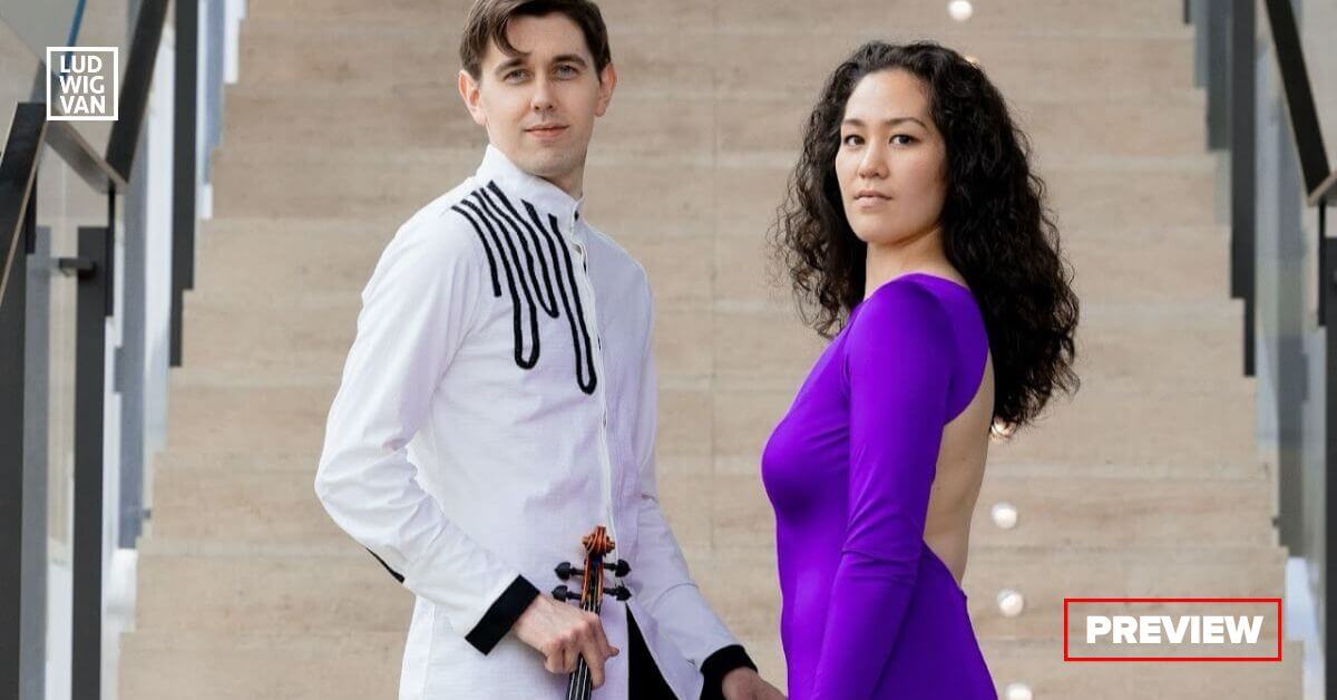 The Ezra Duo of piano and violin (Photo: Sophia Szokolay)