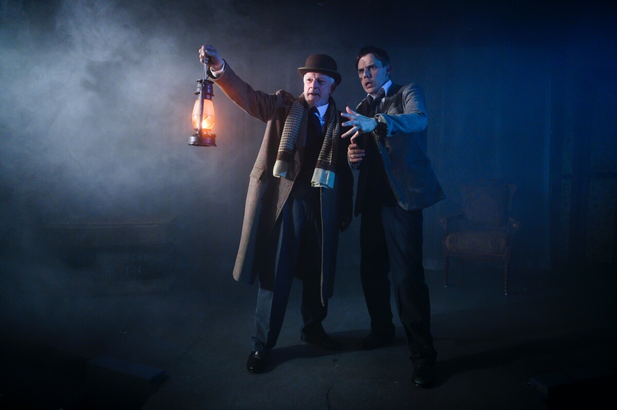 David Acton and Ben Porter in The Woman in Black (Photo courtesy of PW Productions & Pemberley Productions)