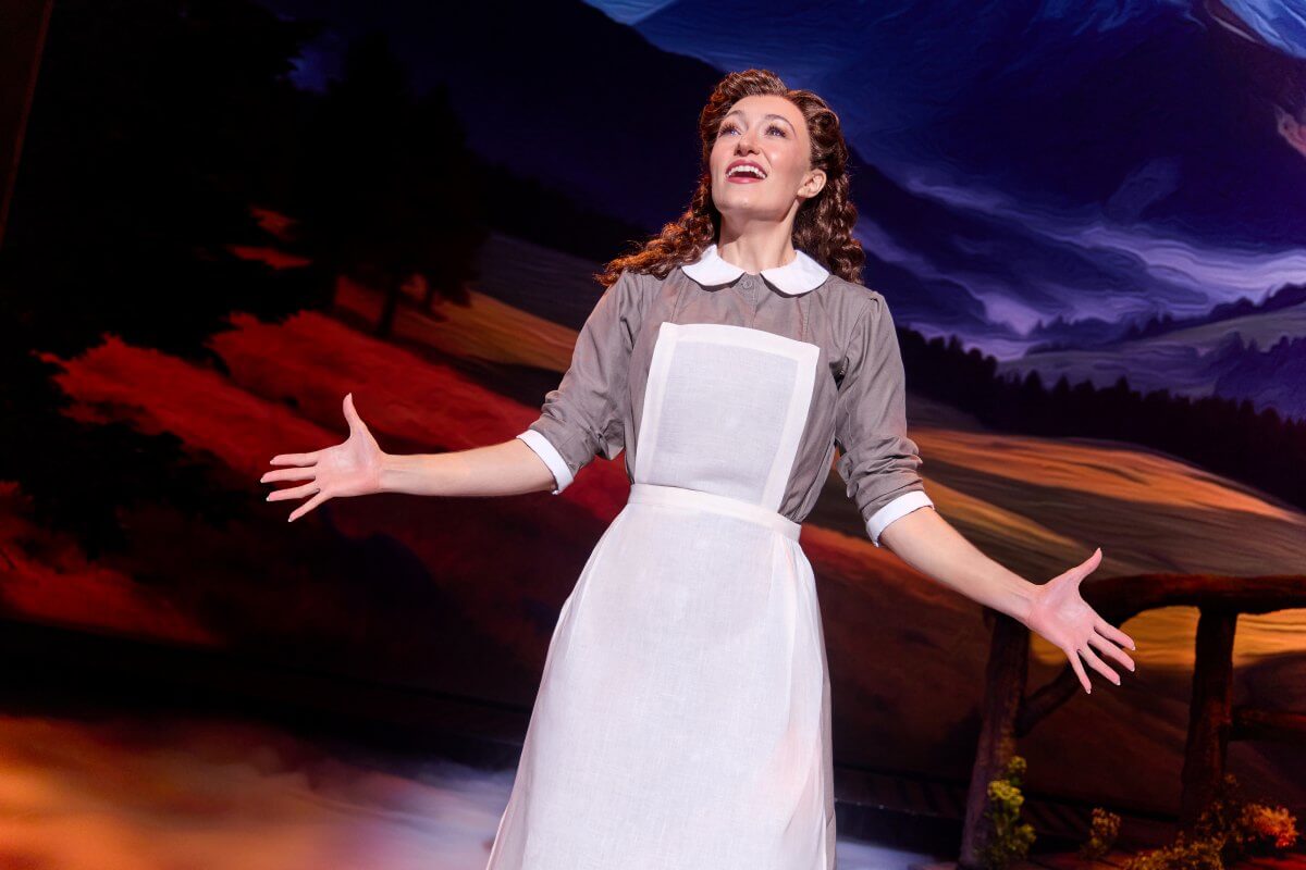 Cayleigh Capaldi (Maria Rainer) in The Sound of Music (Photo: Jeremy Daniel)