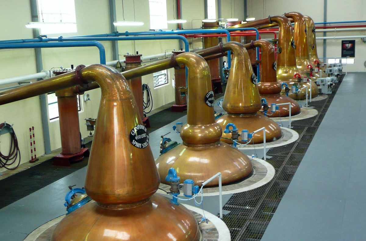 The Glenfiddich distillery (Photo: Bernd Hildebrandt from Pixabay/CCOC)
