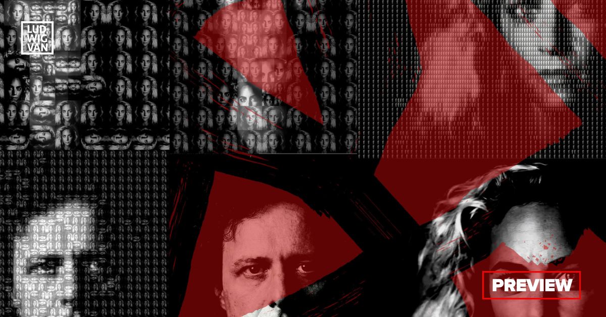 Graphic for Songs of Glass and Iron (David Himel, poster design)