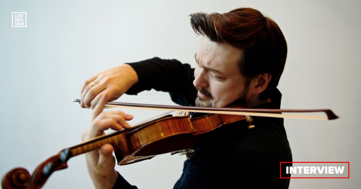 Violinist Stephen Sitarski (Photo: Bo Huang)