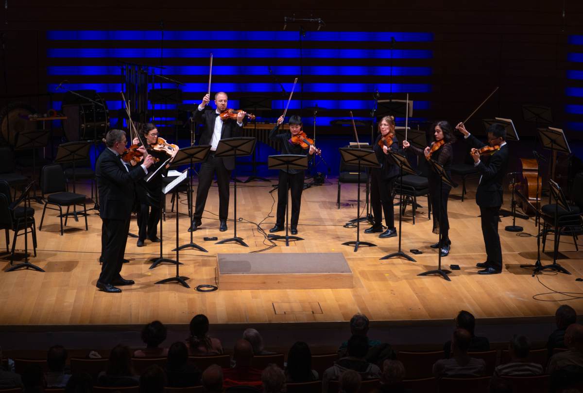 Members of Esprit Orchestra perform at Koerner Hall on January 29, 2026 (Photo: Karen Reeves)