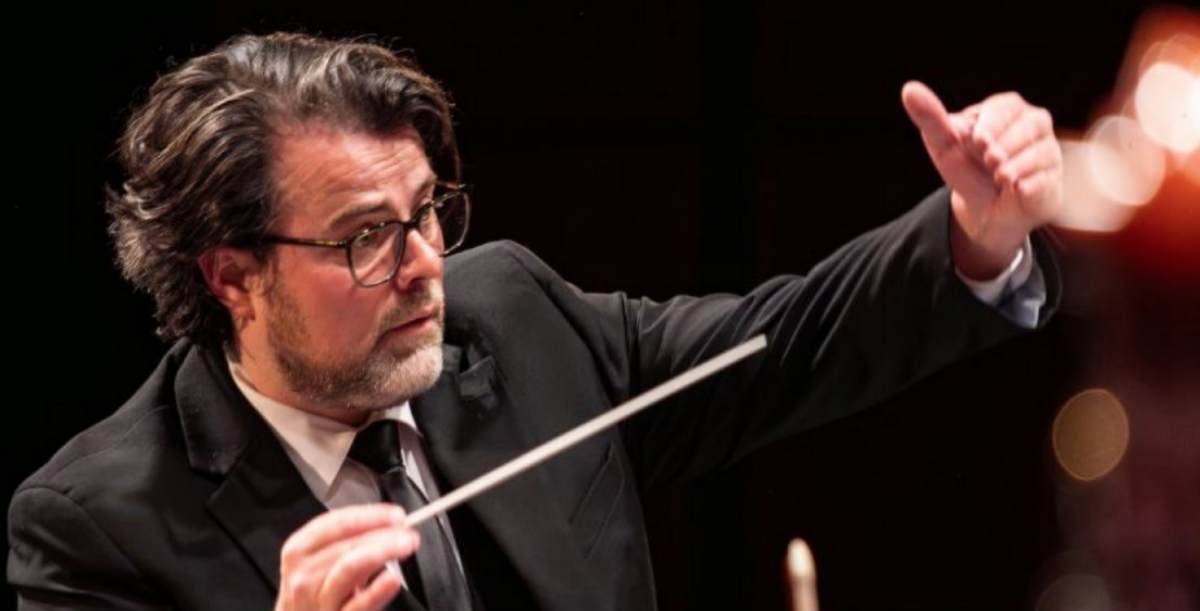 Martin MacDonald, Music Director of the Cathedral Bluffs Symphony Orchestra (Photo courtesy of CBSO)