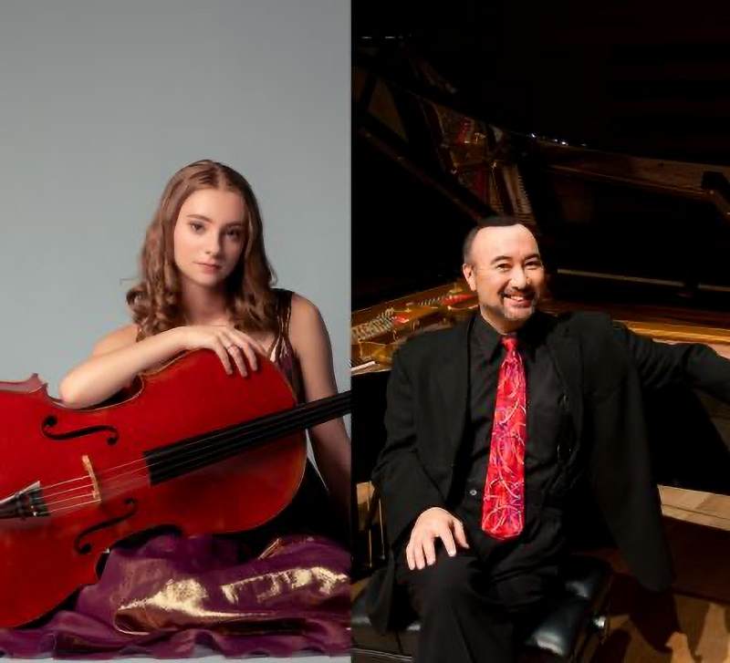 Luka Coetzee, cello, with Jon Kimura Parker, piano