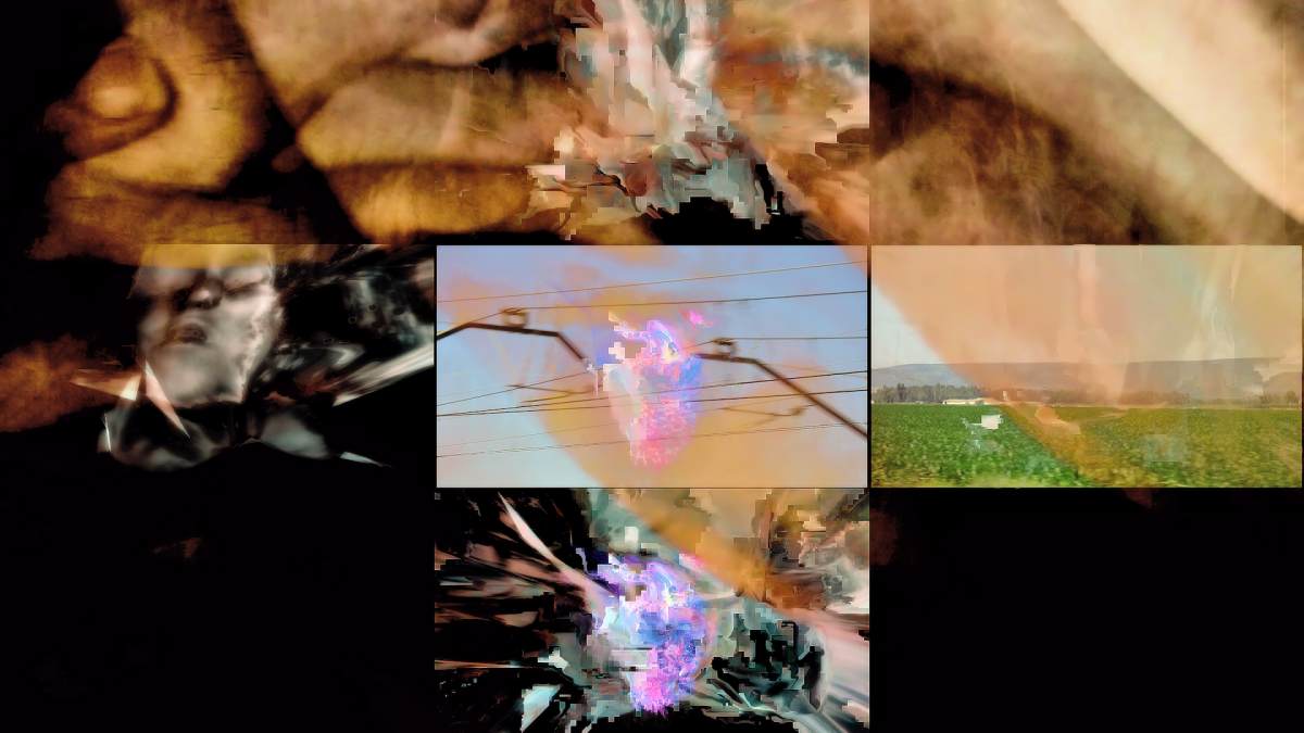 Still from R. Bruce Elder’s film Alone (All Flesh Shall See It Together) 