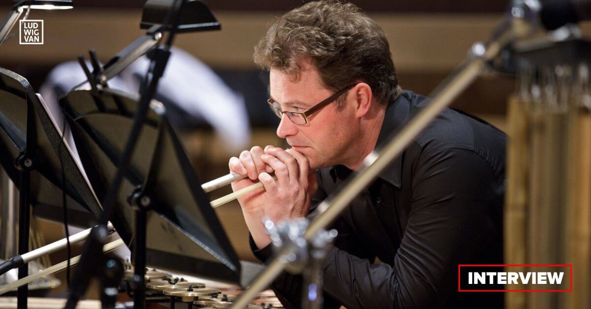 Percussionist Ryan Scott (Photo: Brian Mosoff)