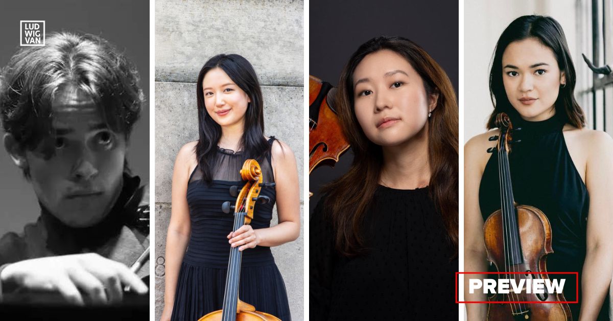 L-R: Violist Shyler Macaggi; cellist Amanda Chi; violinist Diane Kim; violinist Astrid Nakamura (Photos courtesy of the artists)