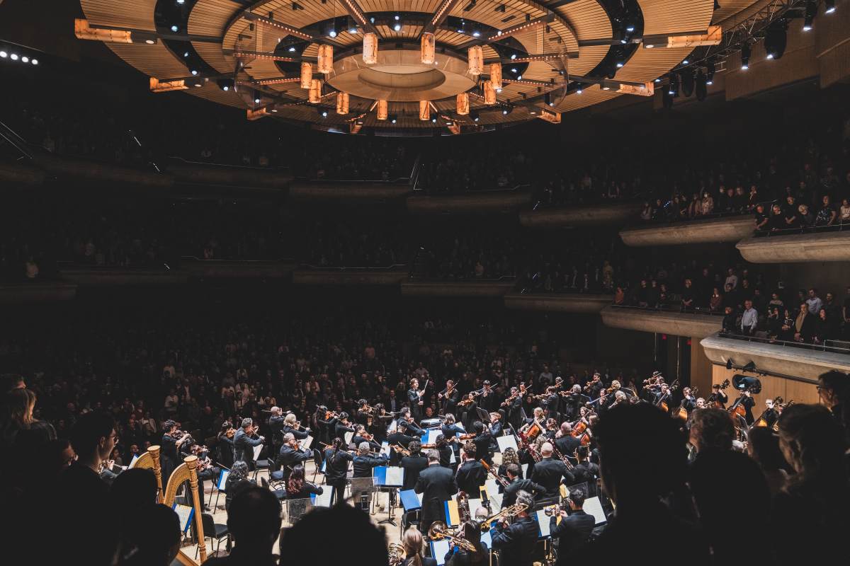 The Toronto Symphony Orchestra with conductor Gustavo Gimeno and Mahler’s Symphony 9, 2026 (Photo: Allan Cabral/Courtesy of the TSO)