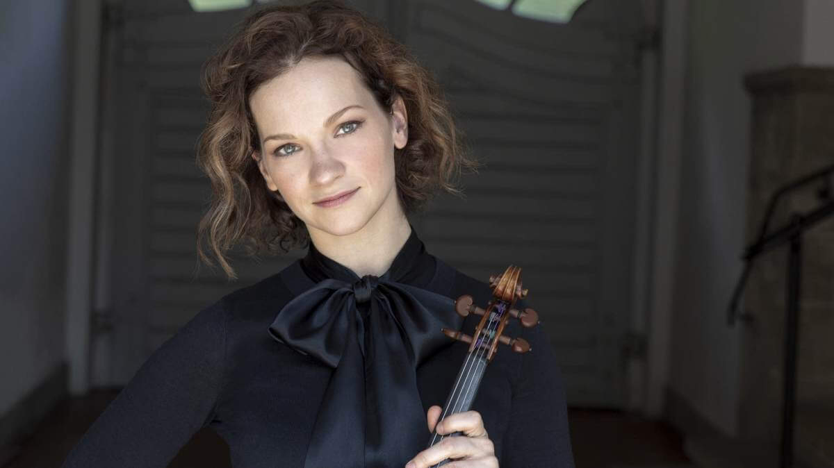 Violinist Hilary Hahn (Photo courtesy of the artist)