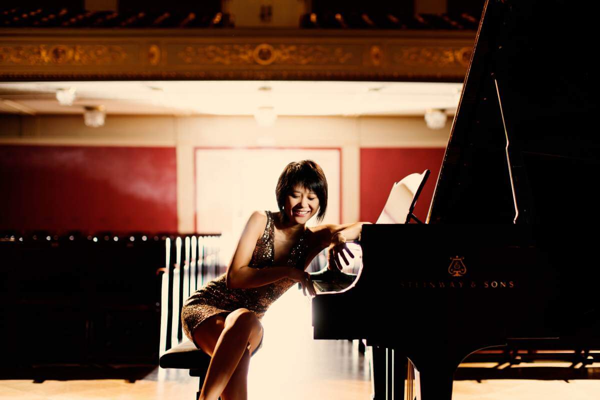Pianist Yuja Wang at Konzerthaus Wien (Photo: Julia Wesely)