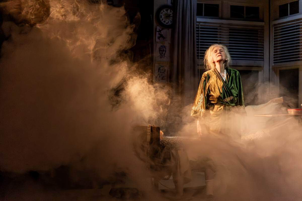 Actress Clare Coulter as Queen Maeve in the Judith Thompson play of the same name (Photo: Jae Yang)