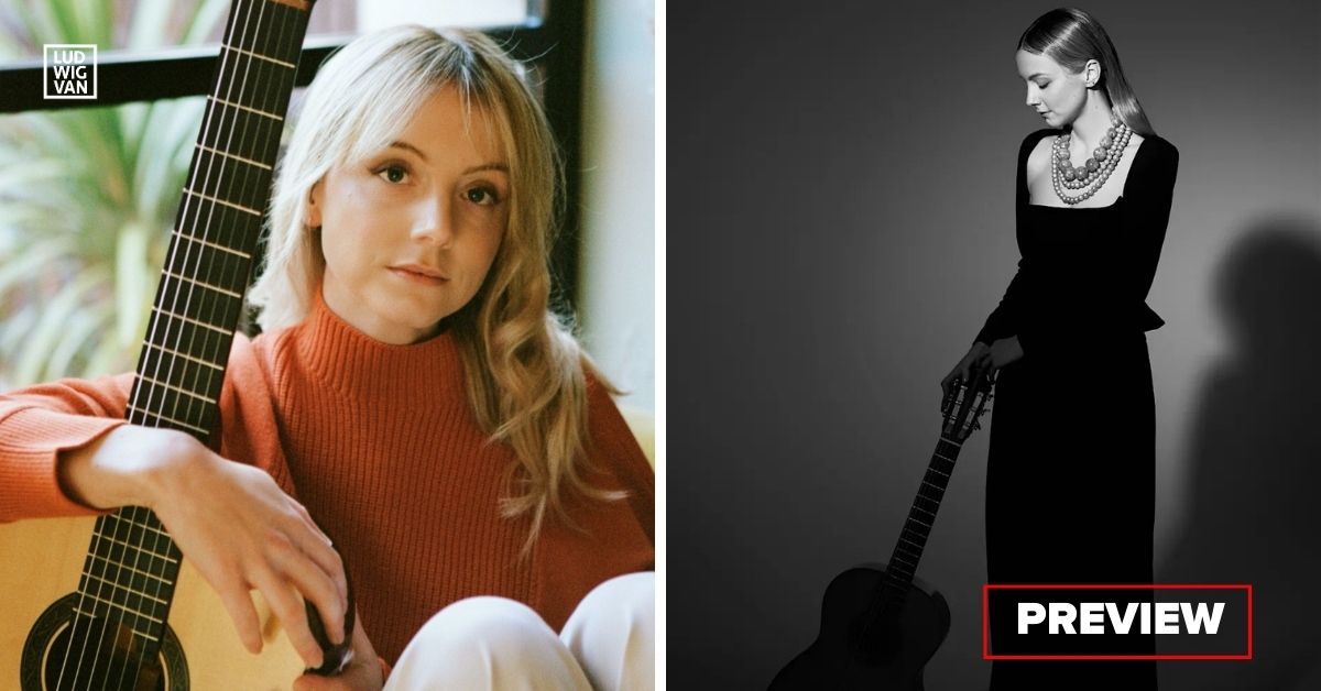 Classical guitarist Alexandra Whittingham (Photo: Nat Michele); Alexandra Whittingham (Photo courtesy of the artist)