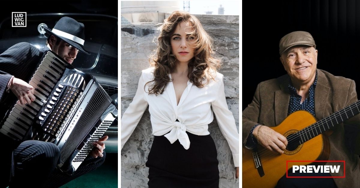 L-R: Accordionist Carmen Spada; soprano Reilly Bianchi Nelson; guitarist Tonino Chiodo (Photo courtesy of the artists)