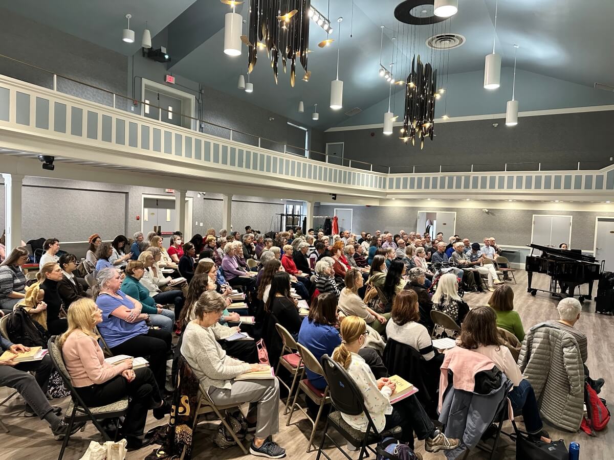 Toronto Mendelssohn Choir’s Singsation event on March 7, 2026 (Photo: Yasaman Nouri)