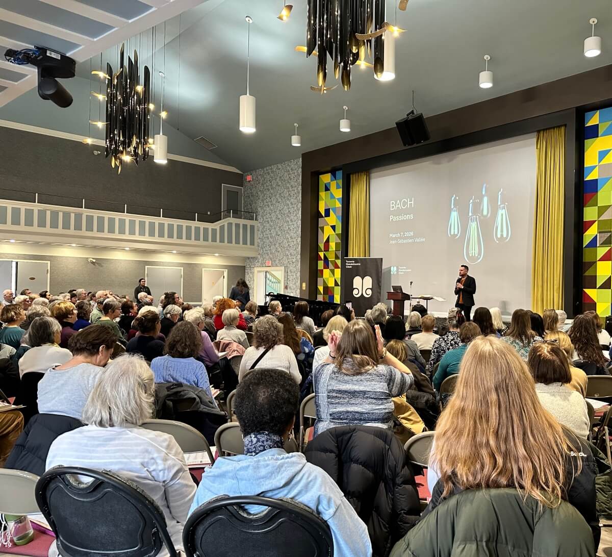 Toronto Mendelssohn Choir’s Singsation event on March 7, 2026 (Photo: Yasaman Nouri)