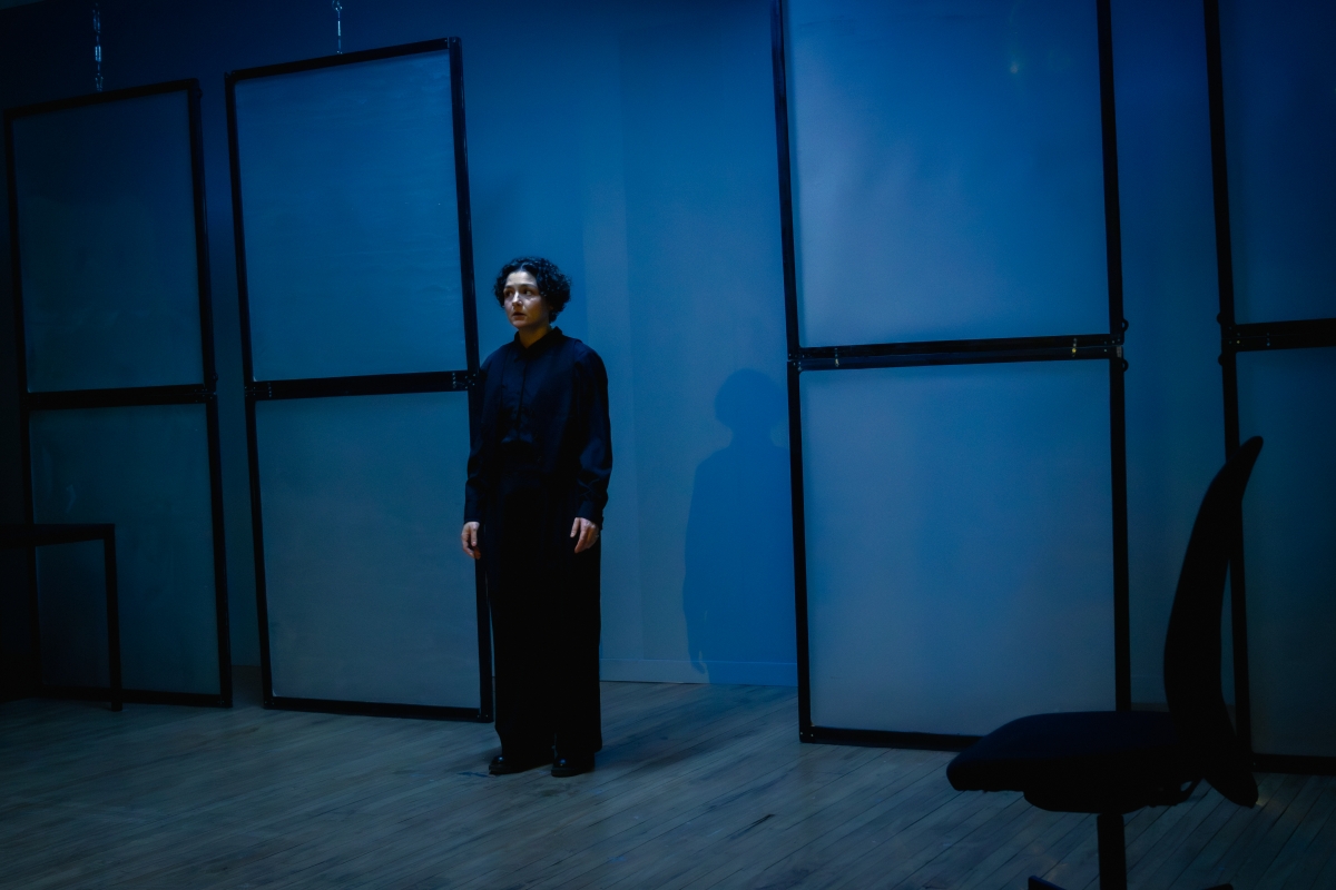 Gabbi Kosmidis as Hamlet in That Art’s Group production of Hamlet, Sweet Prince (Photo: Matthew McLaren/Wut Storytelling)