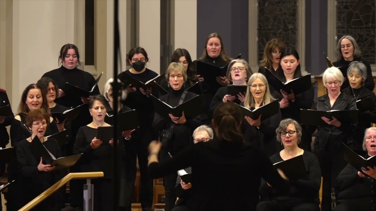 The Amadeus Choir of Greater Toronto (Photo courtesy of the Amadeus Choir)